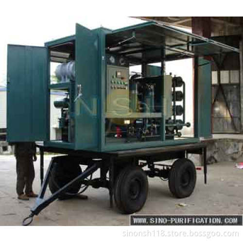 Vacuum Oil Filtration of Transformer